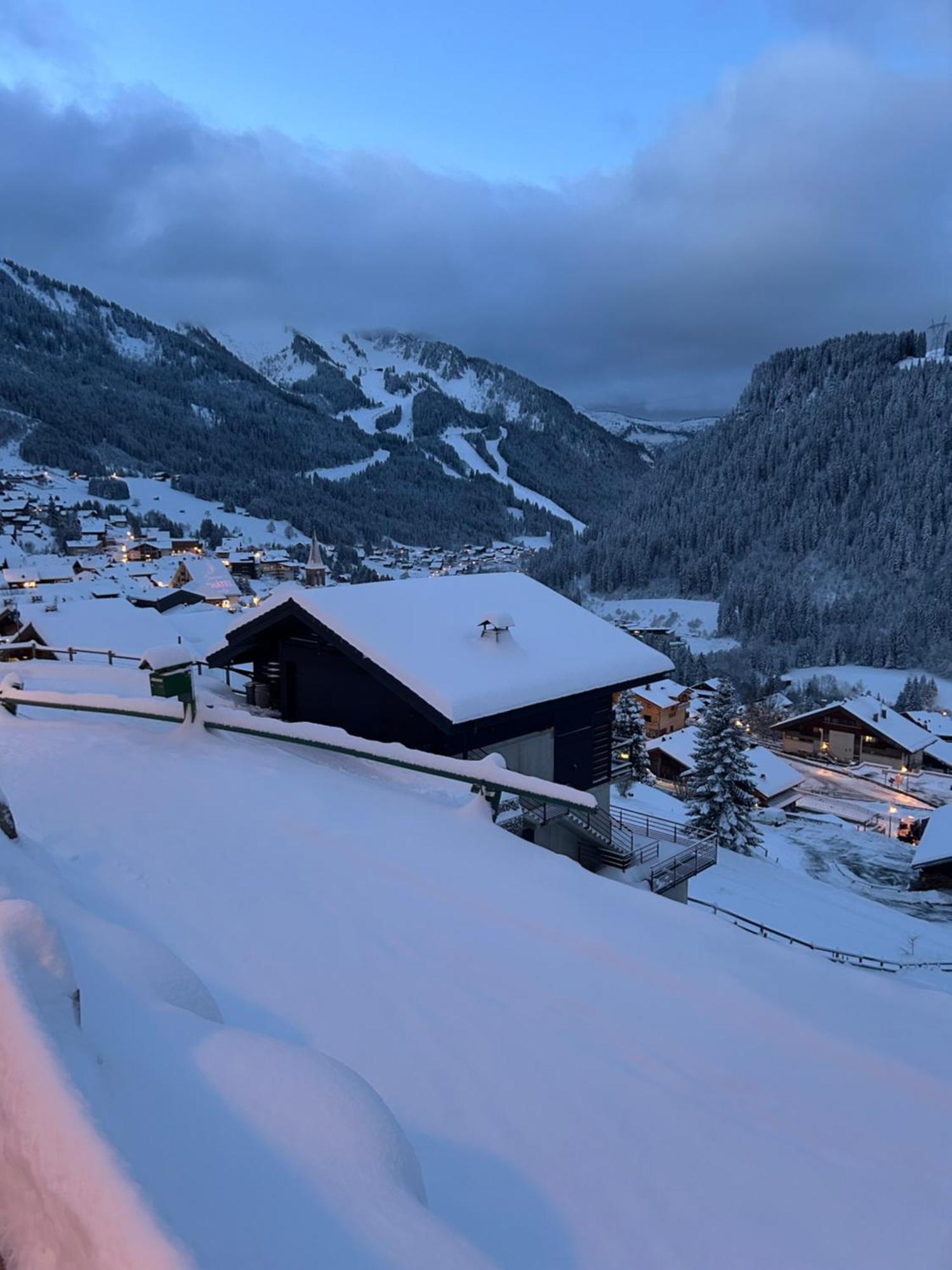 Le Hameau Des 4 Saisons Appartement Châtel Buitenkant foto